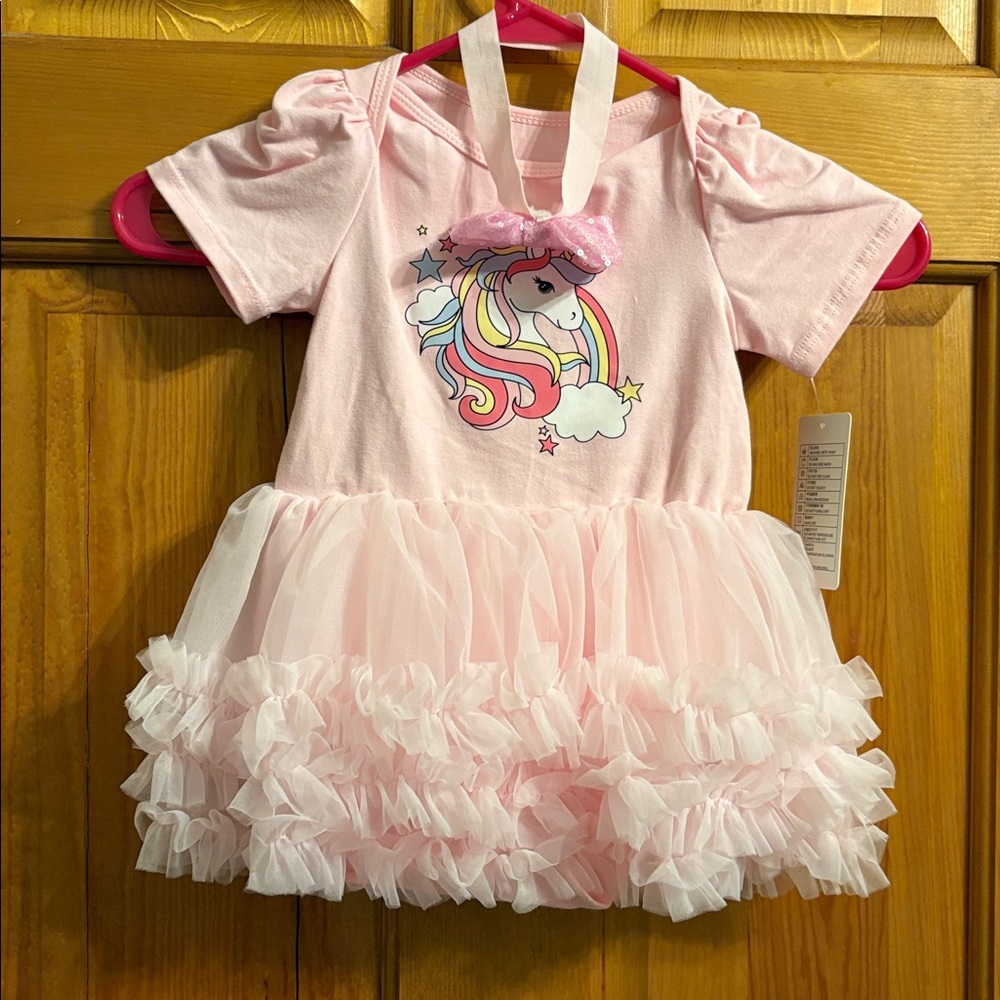 Pink Unicorn Tutu Dress
